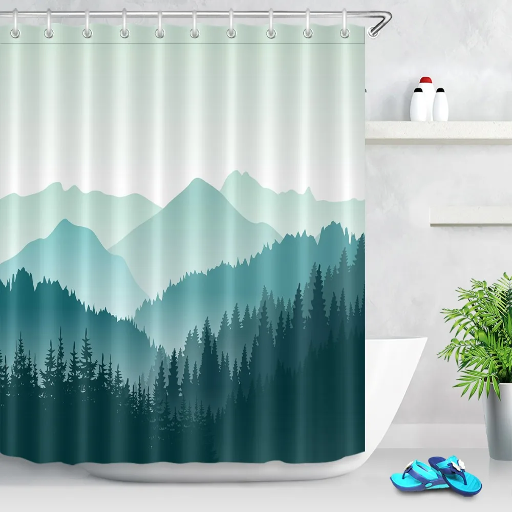 Beautiful Mountains Tree Landscape In Summer 3d Shower Curtains Bathroom Curtain Waterproof Fabric for Bathtub Home Decor
Beautiful Mountains Tree Landscape In Summer 3d Shower Curtains Bathroom Curtain Waterproof Fabric for Bathtub Home Decor