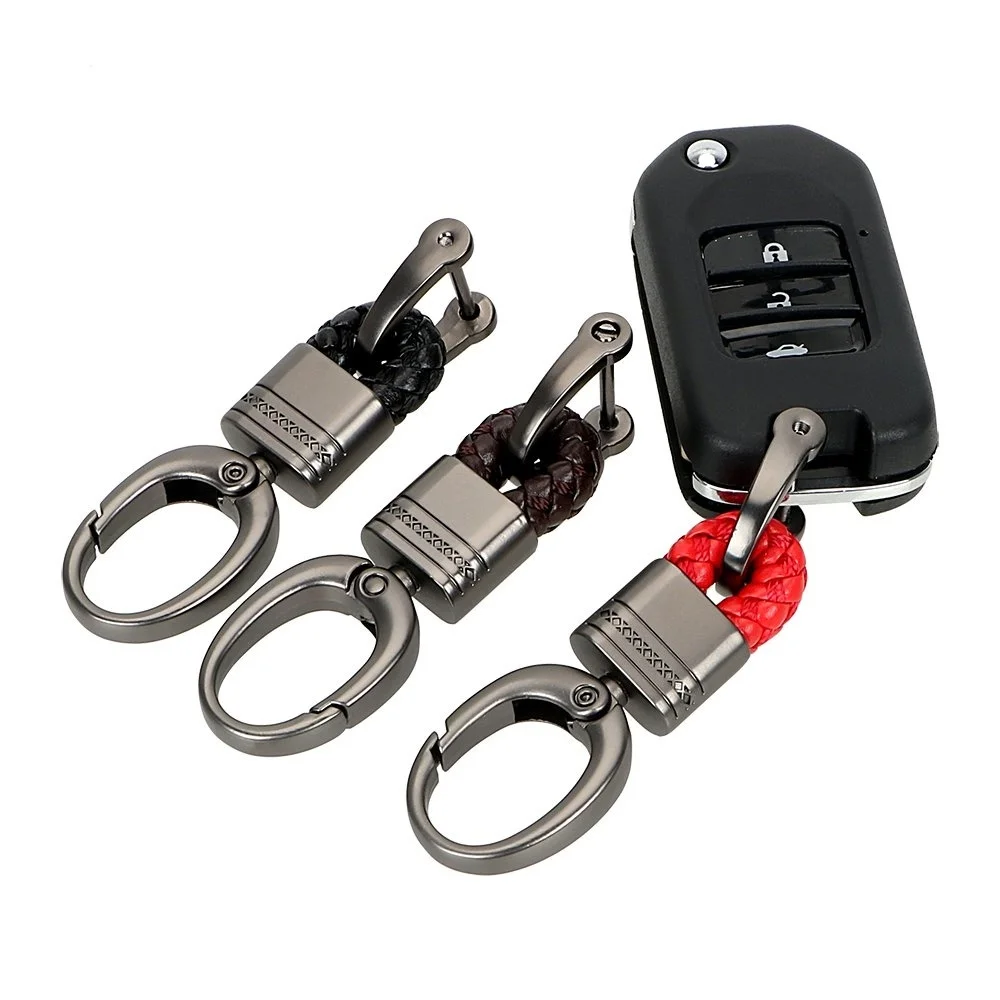 Car Key Holder Key Rings Key Chain Hand Woven Horseshoe Buckle Keychain Car Keyring Gift Creative Auto Accessories
Car Key Holder Key Rings Key Chain Hand Woven Horseshoe Buckle Keychain Car Keyring Gift Creative Auto Accessories