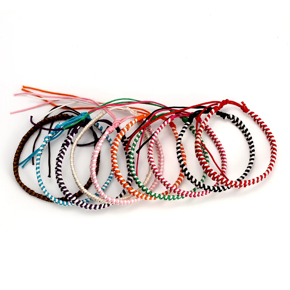 Wish Card Colorful Handmade Rope Chain Charm Bracelets For Women Men Fashion Adjustable Lucky Bracelets Jewelry Gift EY6384 
Wish Card Colorful Handmade Rope Chain Charm Bracelets For Women Men Fashion Adjustable Lucky Bracelets Jewelry Gift EY6384