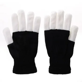 7 Mode LED Finger Lighting Flashing Glow Mittens Gloves Rave Light Festive Event Party Supplies Luminous Cool Gloves
7 Mode LED Finger Lighting Flashing Glow Mittens Gloves Rave Light Festive Event Party Supplies Luminous Cool Gloves