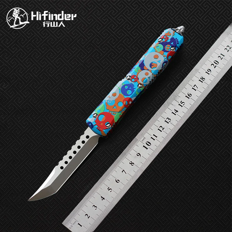 HIFINDER UTX70 D2 Back teeth T/E blade aluminum handle camping survival outdoor EDC hunt Tactical tool dinner kitchen knife
HIFINDER UTX70 D2 Back teeth T/E blade aluminum handle camping survival outdoor EDC hunt Tactical tool dinner kitchen knife
