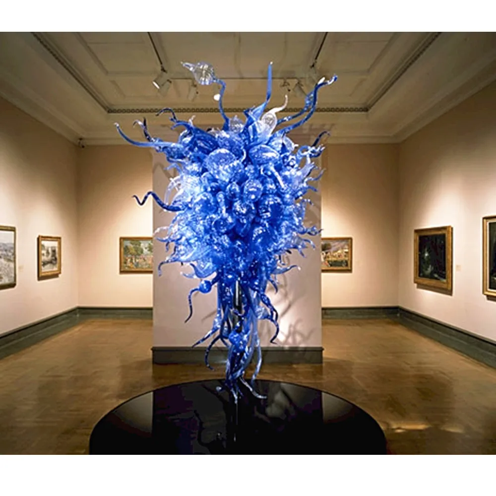 Free Air Freight Luxury Brillient Art Glass Chandelier Big Blue Hand Blown Glass Chandelier Lighting
Free Air Freight Luxury Brillient Art Glass Chandelier Big Blue Hand Blown Glass Chandelier Lighting