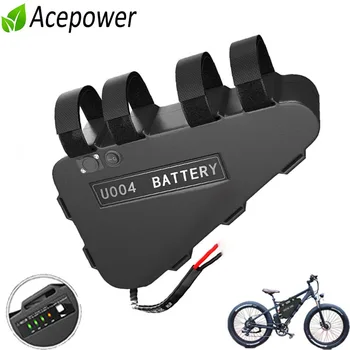 52V 28Ah 48V 28Ah Triangle E-Bike Battery With Samsung 35E Li-ion Cell for 1500W 1000W 750W Electric Bicycle Bafang CSC Tongseng
52V 28Ah 48V 28Ah Triangle E-Bike Battery With Samsung 35E Li-ion Cell for 1500W 1000W 750W Electric Bicycle Bafang CSC Tongseng