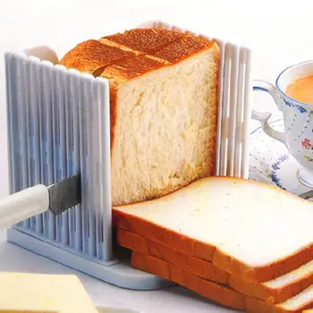 Bread Slicer Cutting Guide Tools Toast Loaf Cutter Slicing Maker Rack Kitchen Accessories
Bread Slicer Cutting Guide Tools Toast Loaf Cutter Slicing Maker Rack Kitchen Accessories