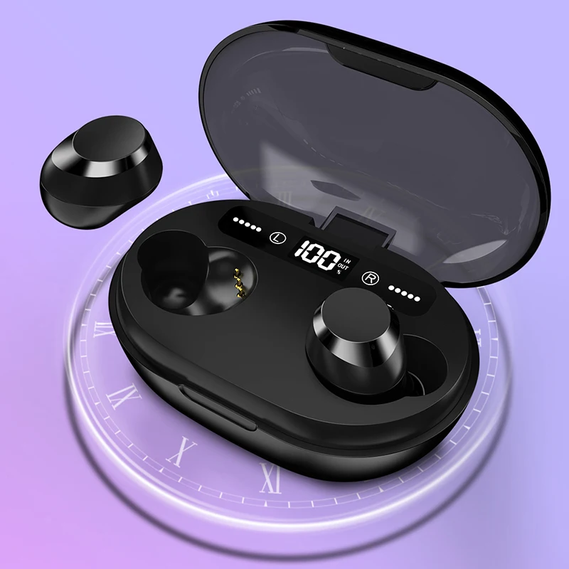 C8S LED TWS Wireless Earbuds Bluetooth 5.0 Wireless Earphones 6D Stereo Earphone Waterproof In-Ear Headset for IOS/ANDROID
C8S LED TWS Wireless Earbuds Bluetooth 5.0 Wireless Earphones 6D Stereo Earphone Waterproof In-Ear Headset for IOS/ANDROID