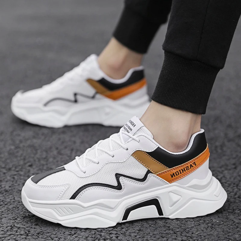 Men Shoes Fashion Mesh Spring Men Casual Shoes Lace-Up Flats Platform Autumn Increasing High Breathable White Male Shoes
Men Shoes Fashion Mesh Spring Men Casual Shoes Lace-Up Flats Platform Autumn Increasing High Breathable White Male Shoes