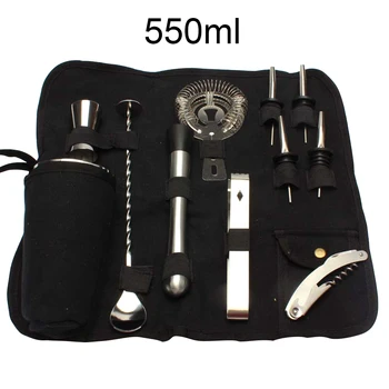 12pcs Cocktail Shaker Set Bartender Browser With Spoon Stainless Steel Beginner Ice Tong Measuring Cup Drink Mixing Home Party
12pcs Cocktail Shaker Set Bartender Browser With Spoon Stainless Steel Beginner Ice Tong Measuring Cup Drink Mixing Home Party