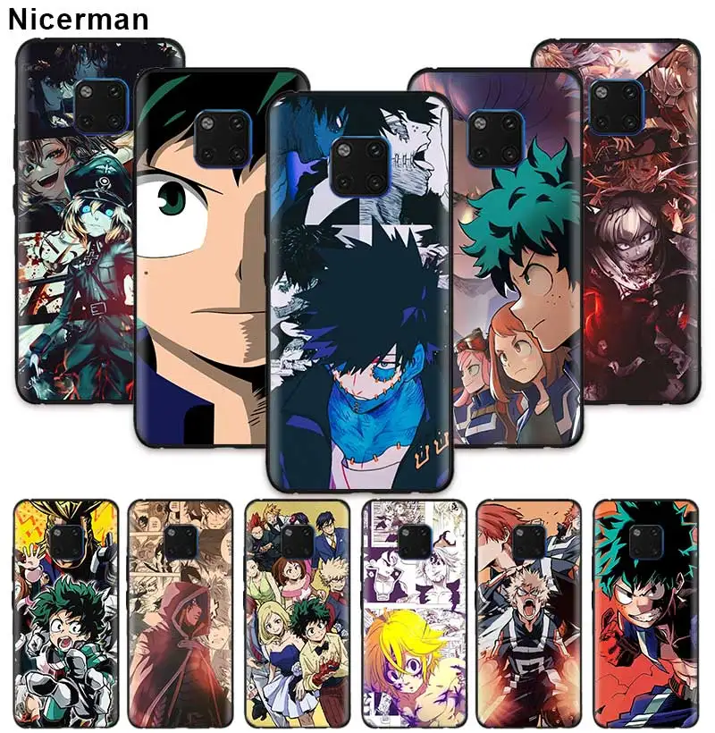My Hero Academy Case for Huawei Mate 20 30 10 Lite Nova 5i 5 Pro Honor 20Pro 8x Black Silicone Phone Abdeckung Cover Shell Cages
My Hero Academy Case for Huawei Mate 20 30 10 Lite Nova 5i 5 Pro Honor 20Pro 8x Black Silicone Phone Abdeckung Cover Shell Cages
