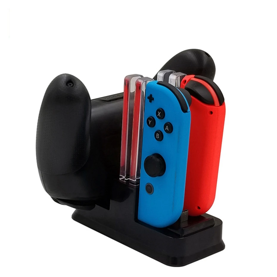 Vogek 4 in 1 Stand Charging Dock for Nintendo Switch Nintend Joy-con Pro Controller Accessories LED Indicator Charger Station
Vogek 4 in 1 Stand Charging Dock for Nintendo Switch Nintend Joy-con Pro Controller Accessories LED Indicator Charger Station