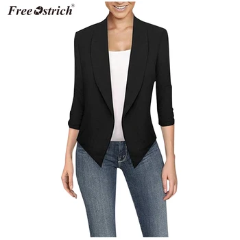 Free Ostrich Women Basic Jackets Female Casual Long Sleeves Coats Autumn Turn-down Collar Jacket Windbreaker Jacket N30
Free Ostrich Women Basic Jackets Female Casual Long Sleeves Coats Autumn Turn-down Collar Jacket Windbreaker Jacket N30