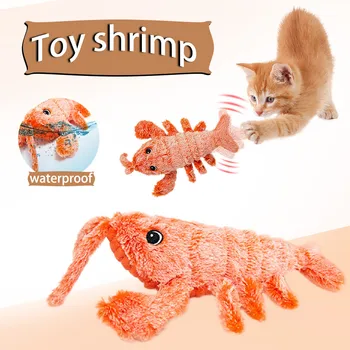 Teeth Grinding Catnip Toys Funny Interactive Plush Cat Toy Pet Chewing Vocal Toy Claws Thumb Bite Cat Jumping shrimp electric
Teeth Grinding Catnip Toys Funny Interactive Plush Cat Toy Pet Chewing Vocal Toy Claws Thumb Bite Cat Jumping shrimp electric
