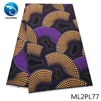 LIULANZHI 6 yards wax fabric polyester african ankara wax printed for cloth wax 2020 ML2PL71-90
LIULANZHI 6 yards wax fabric polyester african ankara wax printed for cloth wax 2020 ML2PL71-90
