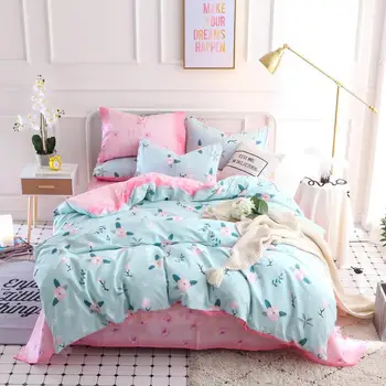 Green Plant Flower 3/4pcs pure cotton Bed Cover Set Duvet Cover Bed Sheets And Pillowcases Comforter Bedding Set
Green Plant Flower 3/4pcs pure cotton Bed Cover Set Duvet Cover Bed Sheets And Pillowcases Comforter Bedding Set