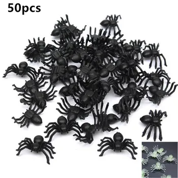 50PCS Plastic Black Spider Trick Toy Halloween Haunted House Prop Decorations Christmas Children's Day Gift
50PCS Plastic Black Spider Trick Toy Halloween Haunted House Prop Decorations Christmas Children's Day Gift