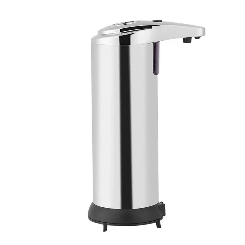 250ML ABS Stainless Steel Automatic Liquid Soap Dispenser Smart Sensor Touchless Sanitizer Dispenser for Kitchen Bathroom School
250ML ABS Stainless Steel Automatic Liquid Soap Dispenser Smart Sensor Touchless Sanitizer Dispenser for Kitchen Bathroom School