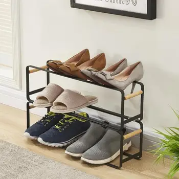 Practical Iron Stackable Space Saving Shoe Storage Rack Home Multifuncitional Removable Shoe Shelf Organizer
Practical Iron Stackable Space Saving Shoe Storage Rack Home Multifuncitional Removable Shoe Shelf Organizer