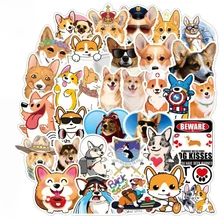 100PCs Cartoon Corgi Sticker Pet Puppy Waterproof Cute Trolley Case Guitar Skateboard Graffiti Water Cup Sticker Toy
100PCs Cartoon Corgi Sticker Pet Puppy Waterproof Cute Trolley Case Guitar Skateboard Graffiti Water Cup Sticker Toy