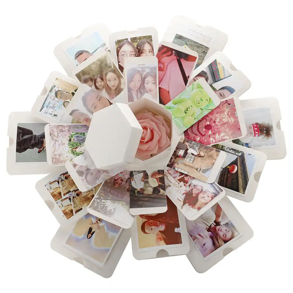 surprise partys love explosion box gift hexagon