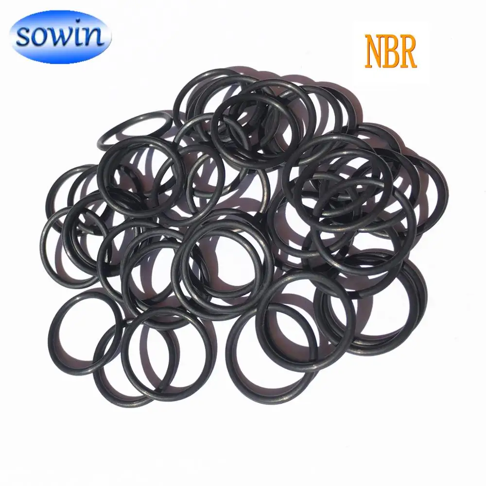 Rubber O-ring Gaskets ID14 15 16 17 18 19 20 21 22 23 24 25 26 27 28 29 30 x CS 2.0mm Nitrile Rubber NBR Oil Resistance Oring
Rubber O-ring Gaskets ID14 15 16 17 18 19 20 21 22 23 24 25 26 27 28 29 30 x CS 2.0mm Nitrile Rubber NBR Oil Resistance Oring