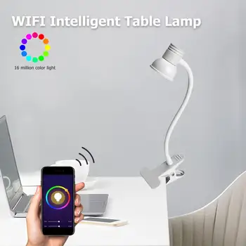 WiFi LED Smart Clip Desk Lamp Dimmable Remote Control Home Office Work Lighting Group and Single Control 16 Million Colour
WiFi LED Smart Clip Desk Lamp Dimmable Remote Control Home Office Work Lighting Group and Single Control 16 Million Colour