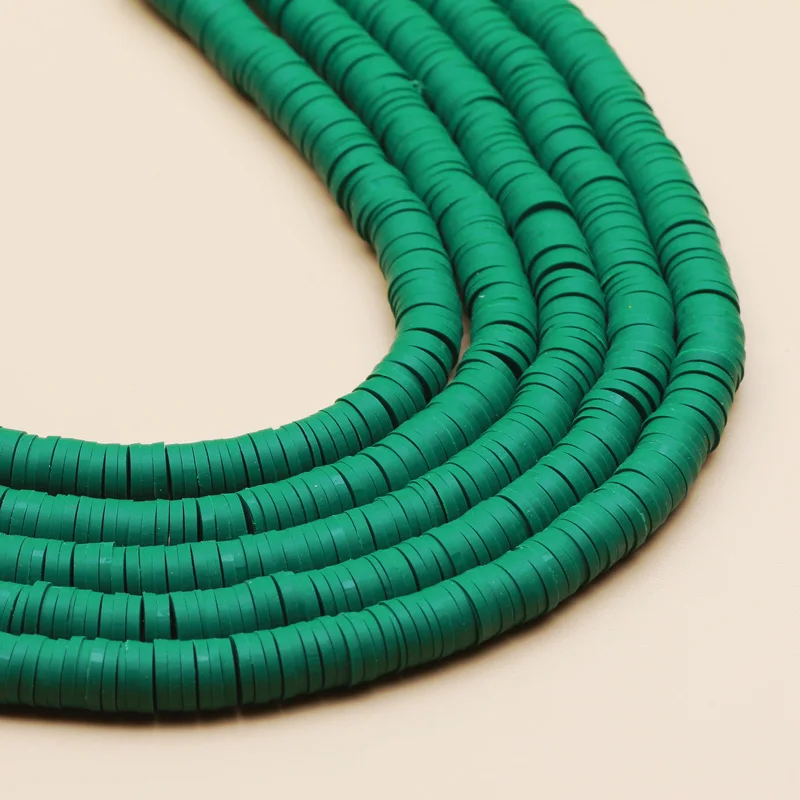 350Pcs/lot 4/6mm Flat Round Polymer Clay Beads Handmade Heishi Disk Loose Spacer Beads for Jewelry Making DIY Bracelets Necklace 350Pcs/lot 4/6mm Flat Round Polymer Clay Beads Handmade Heishi Disk Loose Spacer Beads for Jewelry Making DIY Bracelets Necklace