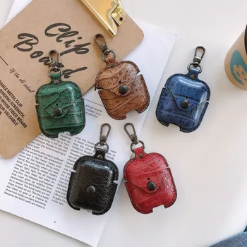 Brand Headphone Case For Airpods Pro Case Leather Luxury Genuine Cover For Apple Air Pods 3 Pro Cases Earpods Earphone Hook Bags 
Brand Headphone Case For Airpods Pro Case Leather Luxury Genuine Cover For Apple Air Pods 3 Pro Cases Earpods Earphone Hook Bags