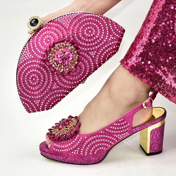 African shoes and bags matching set 8CM heels for women high quality peach italian shoes with matching bags for party 688-8 
African shoes and bags matching set 8CM heels for women high quality peach italian shoes with matching bags for party 688-8