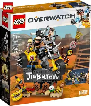 LEGO Blocks Overwatch Junkrat and Roadhog 75997 380pcs/pzs-10years old Children Toys Festival Gift
LEGO Blocks Overwatch Junkrat and Roadhog 75997 380pcs/pzs-10years old Children Toys Festival Gift