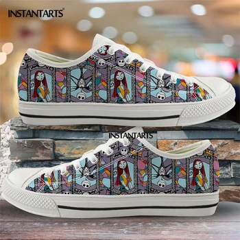 INSTANTARTS Hot Sale Low Top Canvas Shoes Jack Skellington Printing Men Women Sneakers Spring Footwear Lace Up Casual Flats Shoe
INSTANTARTS Hot Sale Low Top Canvas Shoes Jack Skellington Printing Men Women Sneakers Spring Footwear Lace Up Casual Flats Shoe