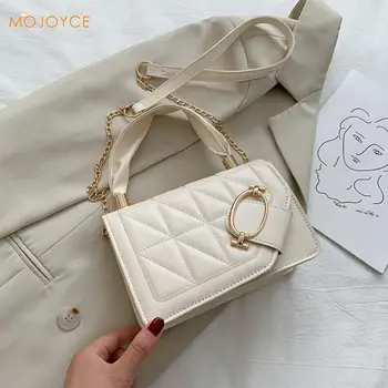 Fashion Lattice Pattern Women Shoulder Handbag Metal Buckle Female Portable Chain Crossbody Top-handle Bags
Fashion Lattice Pattern Women Shoulder Handbag Metal Buckle Female Portable Chain Crossbody Top-handle Bags