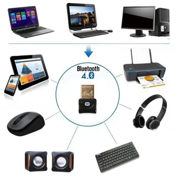 Wireless USB Bluetooth 4.0 Adapter Bluetooth Dongle Music Receiver Adaptador Bluetooth Transmitter For PC
Wireless USB Bluetooth 4.0 Adapter Bluetooth Dongle Music Receiver Adaptador Bluetooth Transmitter For PC