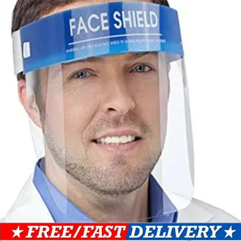 1PC Professional Clear Full-Face Shield Protection Transparent Protective Safety for Adults IN STOCK
1PC Professional Clear Full-Face Shield Protection Transparent Protective Safety for Adults IN STOCK