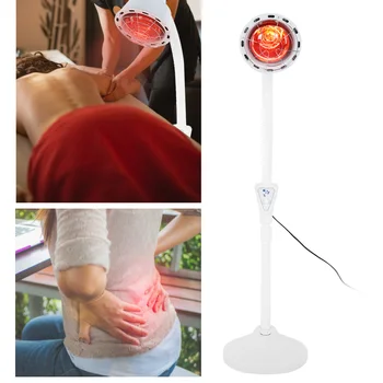 275W Infrared Heating Therapy Beauty Lamp Pain Relief Floor Stand Adjustable Skin Care Lamp Health Care Relaxation EU Plug 250V
275W Infrared Heating Therapy Beauty Lamp Pain Relief Floor Stand Adjustable Skin Care Lamp Health Care Relaxation EU Plug 250V