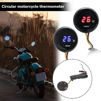 DC 12 V Universal Motorcycle Thermometer LED Digital Display Gauge 0-120℃ New Pattern Ultrathin Meter Instrument
DC 12 V Universal Motorcycle Thermometer LED Digital Display Gauge 0-120℃ New Pattern Ultrathin Meter Instrument