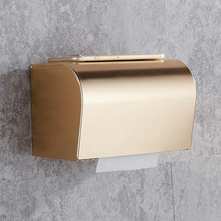 Bathroom Waterproof Tissue Box Alumimum Toilet Paper Box Toilet Paper Rack Toilet Paper Box Roll Stand
Bathroom Waterproof Tissue Box Alumimum Toilet Paper Box Toilet Paper Rack Toilet Paper Box Roll Stand