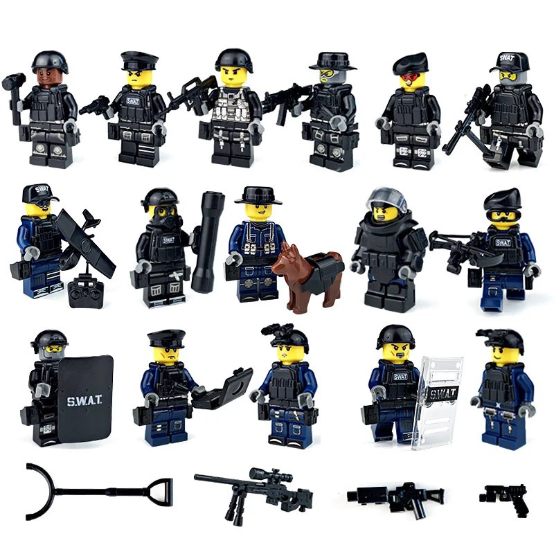 Movable Joint Little Figure Doll the Soldier Building Blocks Frontier Raid Camouflage Force Model Action Figure Toy For Children
Movable Joint Little Figure Doll the Soldier Building Blocks Frontier Raid Camouflage Force Model Action Figure Toy For Children