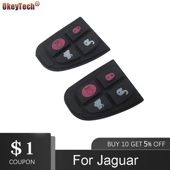 Okeytech for Jaguar Remote Key Fob 4 Button Rubber Key Pad Switch Repair Replace Kit Accessories for Jaguar X Type XF XJ XK Type
Okeytech for Jaguar Remote Key Fob 4 Button Rubber Key Pad Switch Repair Replace Kit Accessories for Jaguar X Type XF XJ XK Type