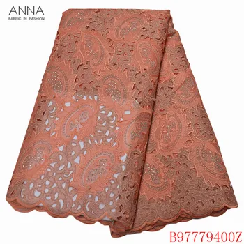 Anna african organza lace fabric 2020 high quality laces embroidery with beads and stones hollow design 5 yards/piece for sewing
Anna african organza lace fabric 2020 high quality laces embroidery with beads and stones hollow design 5 yards/piece for sewing