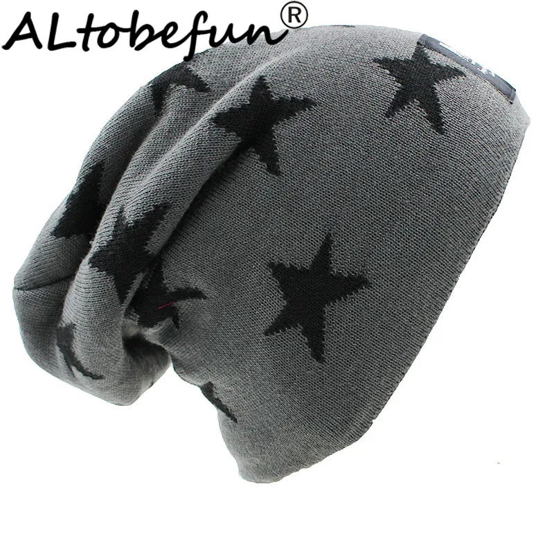 ALTOBEFUN Men's Winter Hat Caps Skullies Bonnet Stars Design Winter Hats For Men Women Faux Fur Warm Knitted Beanie BHT034
ALTOBEFUN Men's Winter Hat Caps Skullies Bonnet Stars Design Winter Hats For Men Women Faux Fur Warm Knitted Beanie BHT034