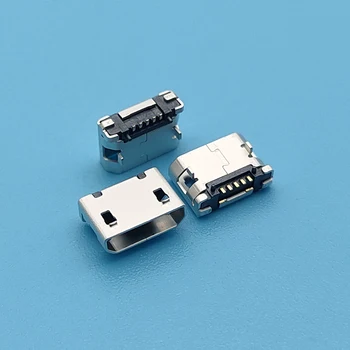 50PCS Micro USB Connector Dock Jack Female 5Pin 5.9mm SMT Tail Charging Port Socket For Moblie phone or Digital production
50PCS Micro USB Connector Dock Jack Female 5Pin 5.9mm SMT Tail Charging Port Socket For Moblie phone or Digital production