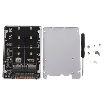 U2BOX U2 Box M.2 TO U.2 SFF-8639 Adapter PCIe 2.5' U.2 SSD PCI-E X4 X16 intel PCIe3.0 PCI-Express M-KEY B-Key Card
U2BOX U2 Box M.2 TO U.2 SFF-8639 Adapter PCIe 2.5' U.2 SSD PCI-E X4 X16 intel PCIe3.0 PCI-Express M-KEY B-Key Card