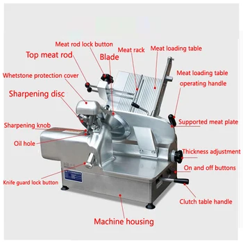 Factory direct meat slicer semi-automatic electric frozen beef meat slicer lamb slicer cheese slicer
Factory direct meat slicer semi-automatic electric frozen beef meat slicer lamb slicer cheese slicer