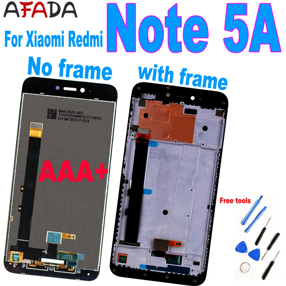 5.5 Inch For Xiaomi Redmi Note 5A LCD Display Touch Screen Digitizer Assembly For Redmi Note 5A Prime Y1 / Y1 Lite Note5A LCD
5.5 Inch For Xiaomi Redmi Note 5A LCD Display Touch Screen Digitizer Assembly For Redmi Note 5A Prime Y1 / Y1 Lite Note5A LCD
