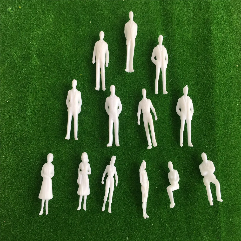 100pcs 1:100 Architecture Model Maker Miniature White Figures Architectural Model Human Scale ABS Plastic People
100pcs 1:100 Architecture Model Maker Miniature White Figures Architectural Model Human Scale ABS Plastic People