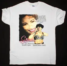 VTG 90s Selena T Hemd Rap T Bootleg Jennifer Lopez Film Promo(China)
