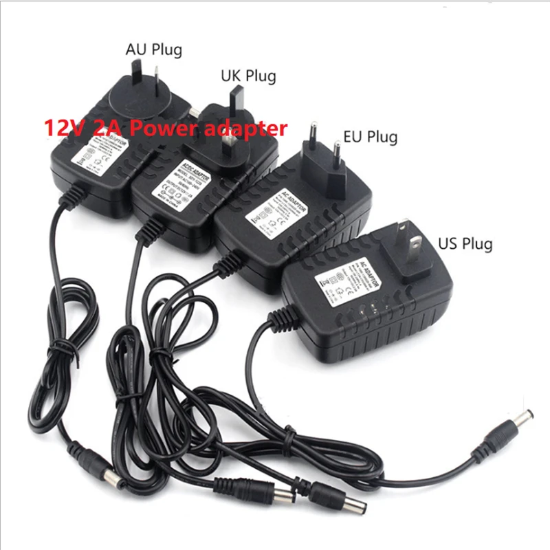 100-240Vac input ,12VDC output , 1A 2A 3A 12V Strip driver,5.5*2.5 AU UK US EU plug monitor screen 12V led tape power adapter
100-240Vac input ,12VDC output , 1A 2A 3A 12V Strip driver,5.5*2.5 AU UK US EU plug monitor screen 12V led tape power adapter
