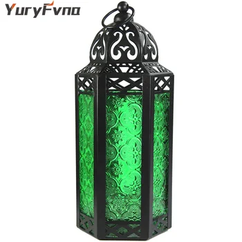 YuryFvna Vintage Iron Moroccan Style Candle Lantern Colored Wind Light Candle Holder Candle Shade Wedding Bar Decoration
YuryFvna Vintage Iron Moroccan Style Candle Lantern Colored Wind Light Candle Holder Candle Shade Wedding Bar Decoration