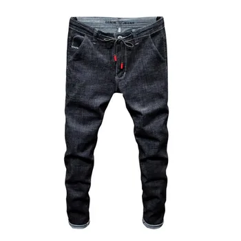 2020 New Jeans Men Skinny Washed Casual Solid Black Spring Summer Denim Jean Slim Retro Straight Male Quality Jean
2020 New Jeans Men Skinny Washed Casual Solid Black Spring Summer Denim Jean Slim Retro Straight Male Quality Jean