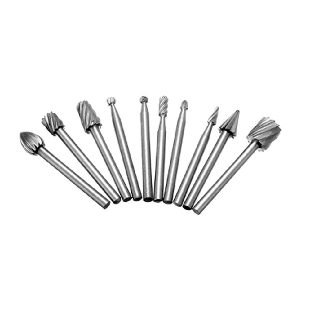 10pcs Titanium Dremel Routing Wood Rotary Milling Rotary File Cutter Woodworking Carving Carved Knife Cutter Tools
10pcs Titanium Dremel Routing Wood Rotary Milling Rotary File Cutter Woodworking Carving Carved Knife Cutter Tools
