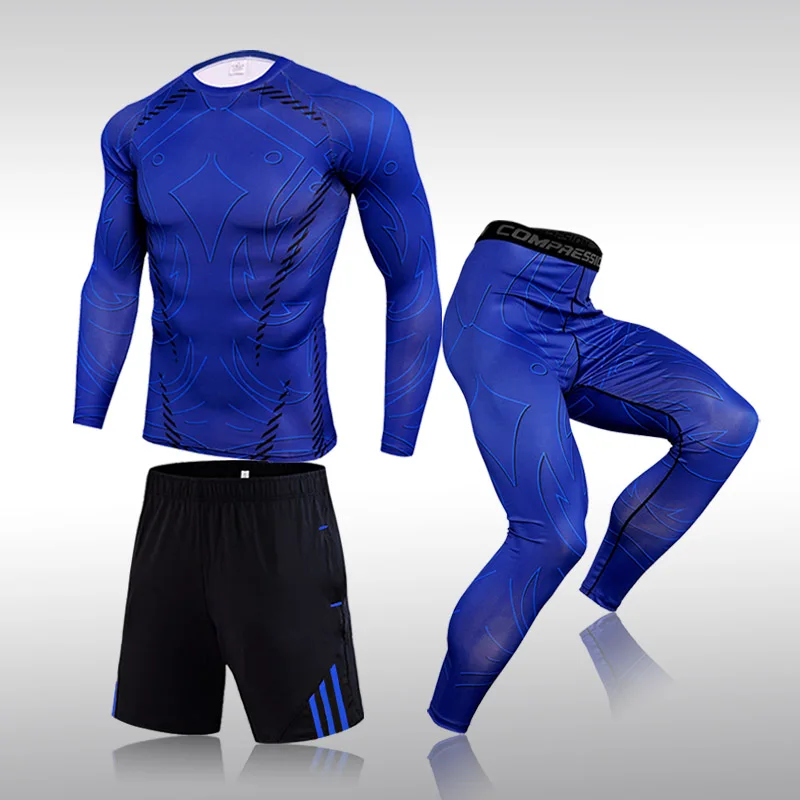 Men Sportswear Compression Sport Suits Quick Dry Running Sets Clothes Sports Joggers Training Gym Fitness Tracksuit 2021
Men Sportswear Compression Sport Suits Quick Dry Running Sets Clothes Sports Joggers Training Gym Fitness Tracksuit 2021